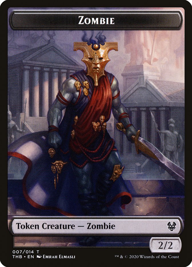 Zombie Token [Theros Beyond Death] | GnG Games