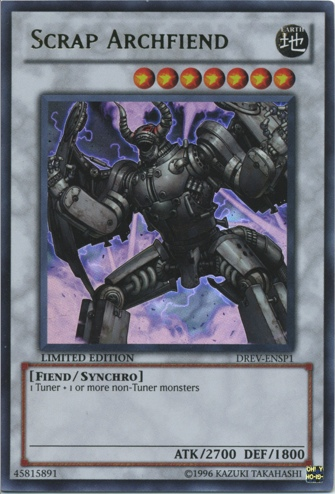 Scrap Archfiend [DREV-ENSP1] Ultra Rare | GnG Games