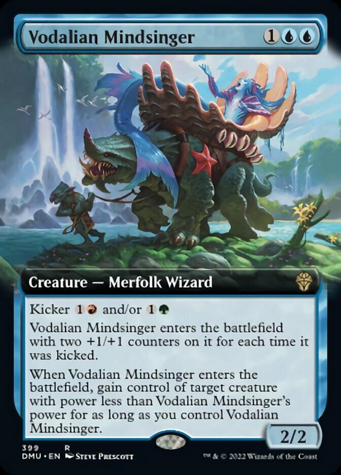 Vodalian Mindsinger (Extended Art) [Dominaria United] | GnG Games