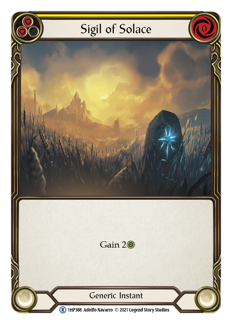 Sigil of Solace (Yellow) [1HP388] | GnG Games