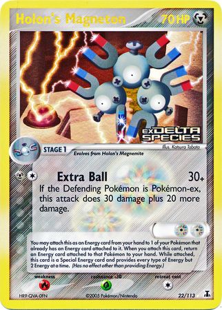 Holon's Magneton (22/113) (Stamped) [EX: Delta Species] | GnG Games