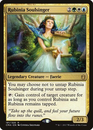 Rubinia Soulsinger [Commander Anthology] | GnG Games