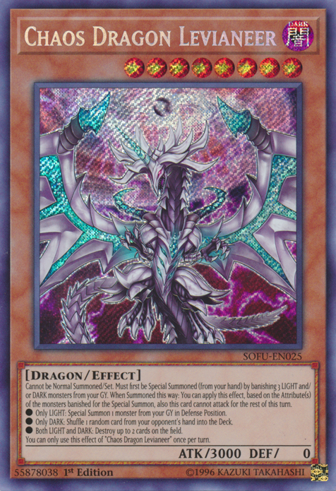 Chaos Dragon Levianeer [SOFU-EN025] Secret Rare | GnG Games