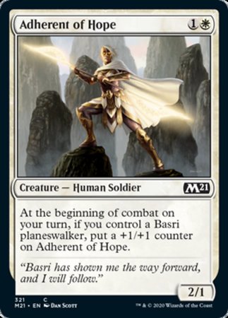 Adherent of Hope [Core Set 2021] | GnG Games