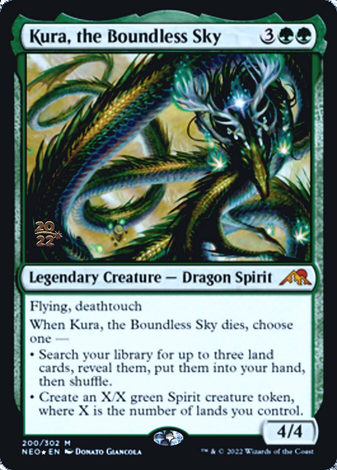 Kura, the Boundless Sky [Kamigawa: Neon Dynasty Prerelease Promos] | GnG Games