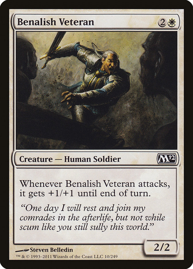 Benalish Veteran [Magic 2012] | GnG Games