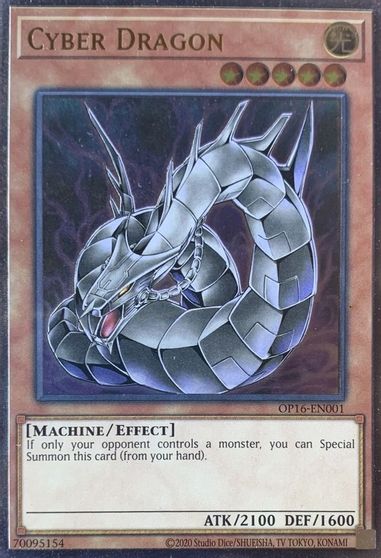 Cyber Dragon [OP16-EN001] Ultimate Rare | GnG Games