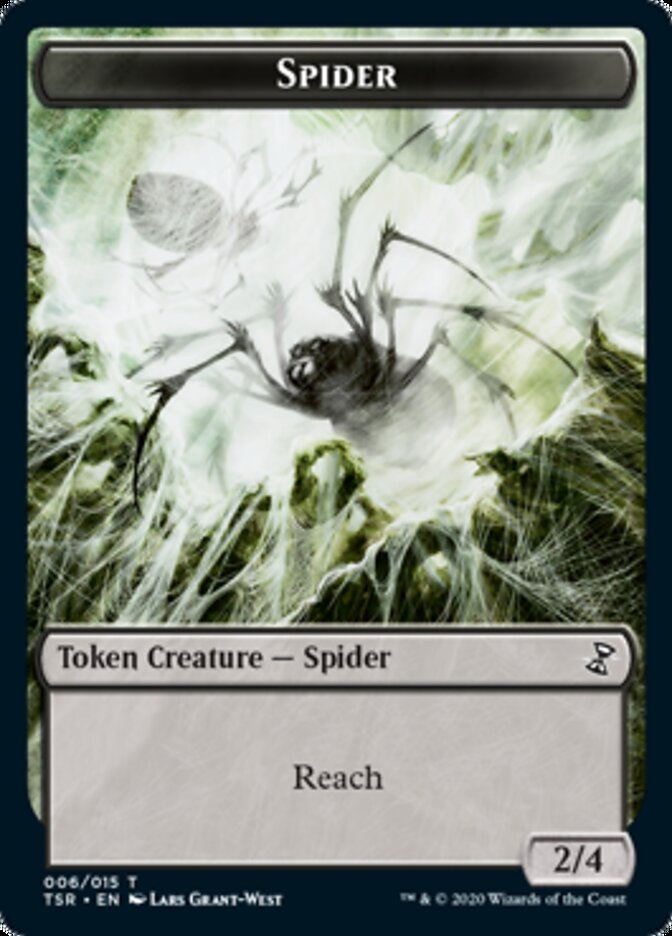 Spider Token [Time Spiral Remastered Tokens] | GnG Games