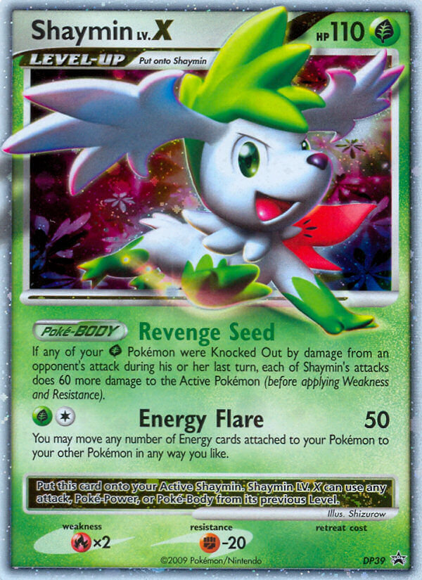 Shaymin LV.X (DP39) [Diamond & Pearl: Black Star Promos] | GnG Games