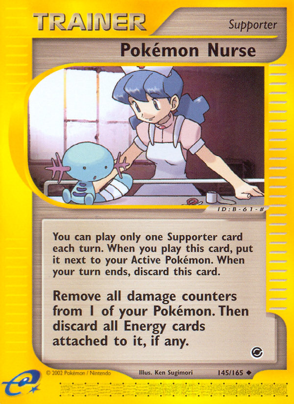 Pokemon Nurse (145/165) [Expedition: Base Set] | GnG Games