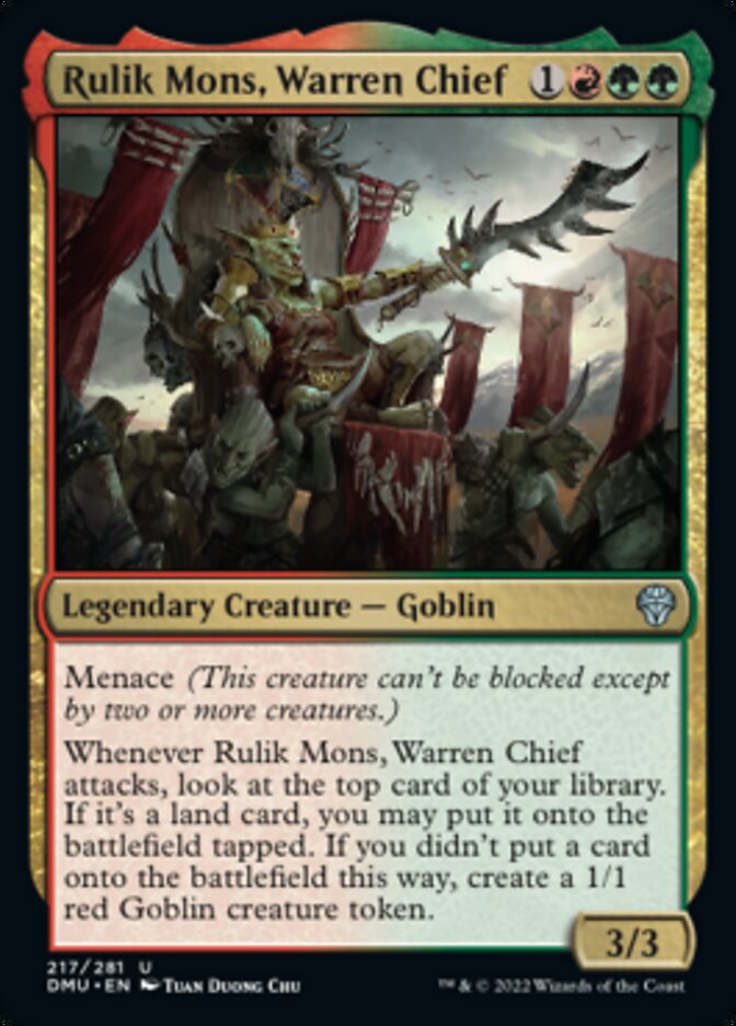 Rulik Mons, Warren Chief [Dominaria United] | GnG Games