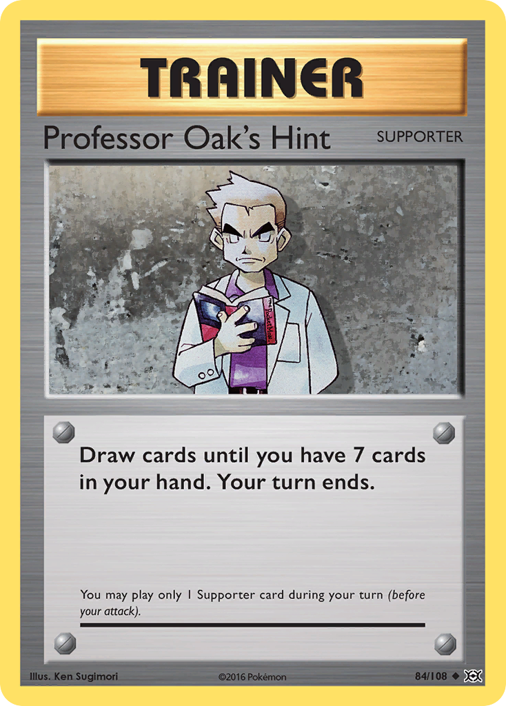 Professor Oak's Hint (84/108) [XY: Evolutions] | GnG Games