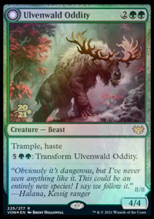 Ulvenwald Oddity // Ulvenwald Behemoth [Innistrad: Crimson Vow Prerelease Promos] | GnG Games