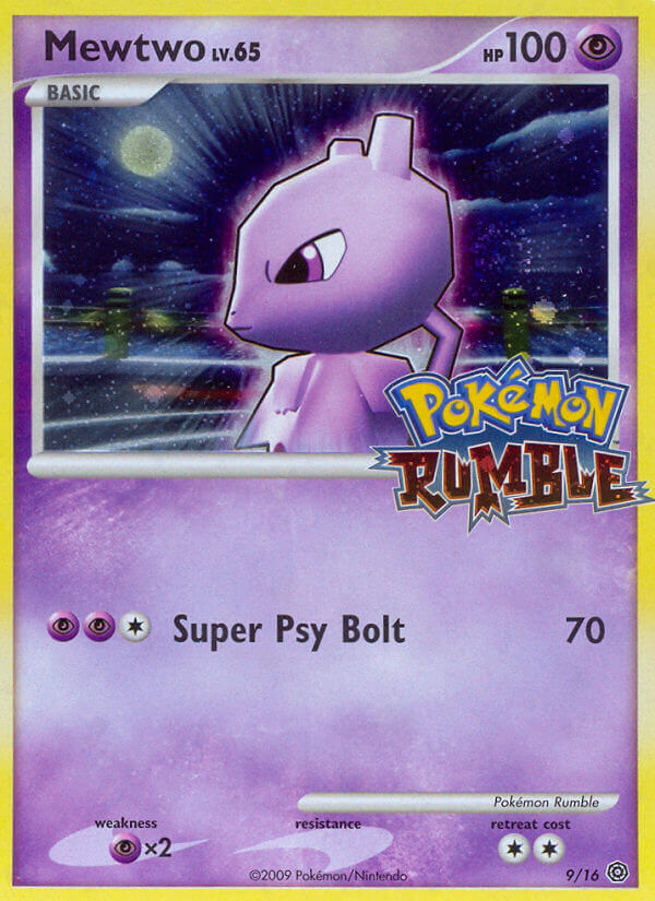 Mewtwo (9/16) [Pokémon Rumble] | GnG Games