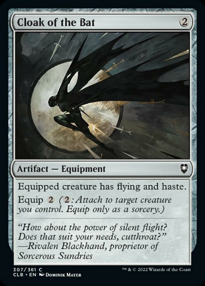 Cloak of the Bat [Commander Legends: Battle for Baldur's Gate] | GnG Games