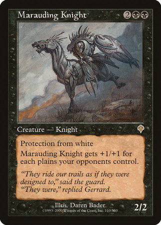 Marauding Knight [Invasion] | GnG Games