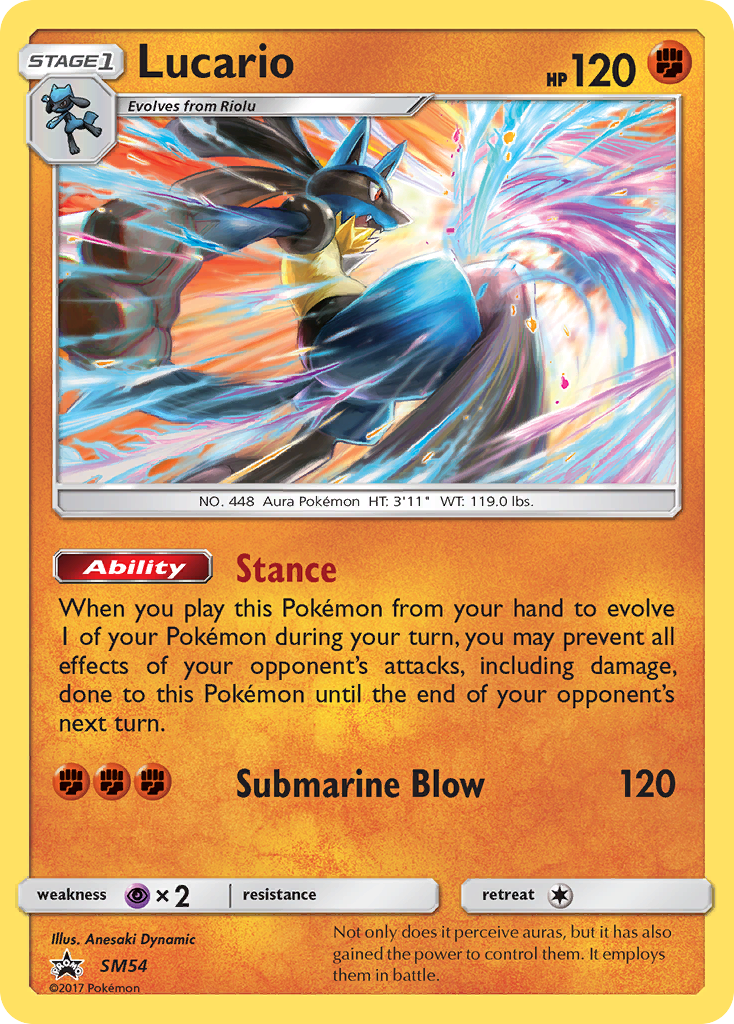 Lucario (SM54) [Sun & Moon: Black Star Promos] | GnG Games