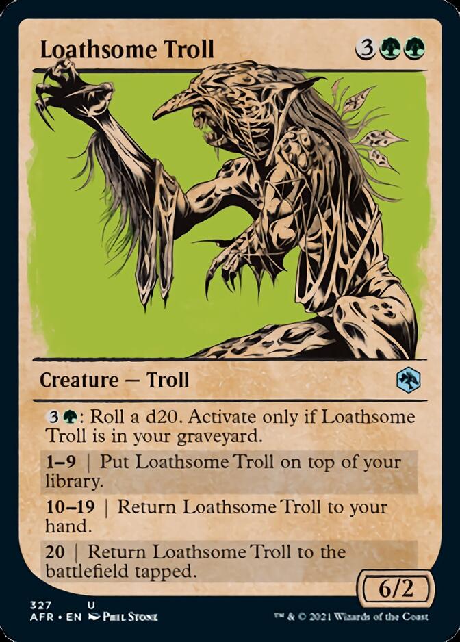 Loathsome Troll (Showcase) [Dungeons & Dragons: Adventures in the Forgotten Realms] | GnG Games