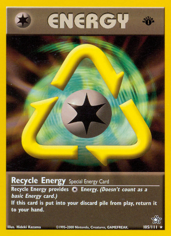 Recycle Energy (105/111) [Neo Genesis 1st Edition] | GnG Games