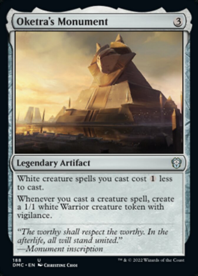 Oketra's Monument [Dominaria United Commander] | GnG Games