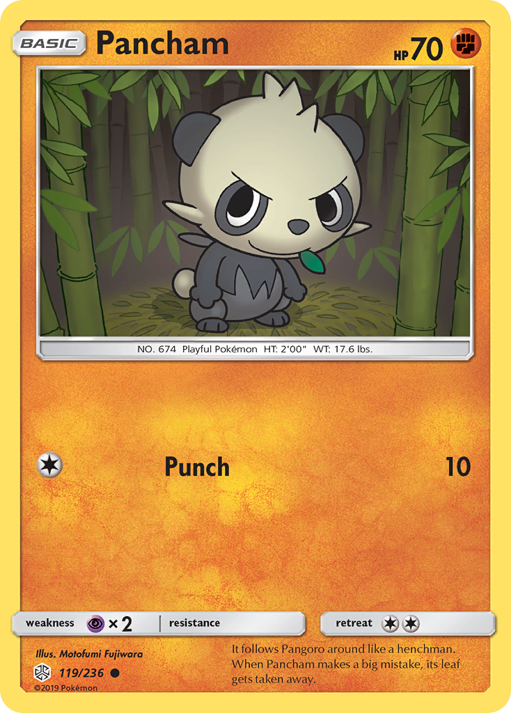 Pancham (119/236) [Sun & Moon: Cosmic Eclipse] | GnG Games