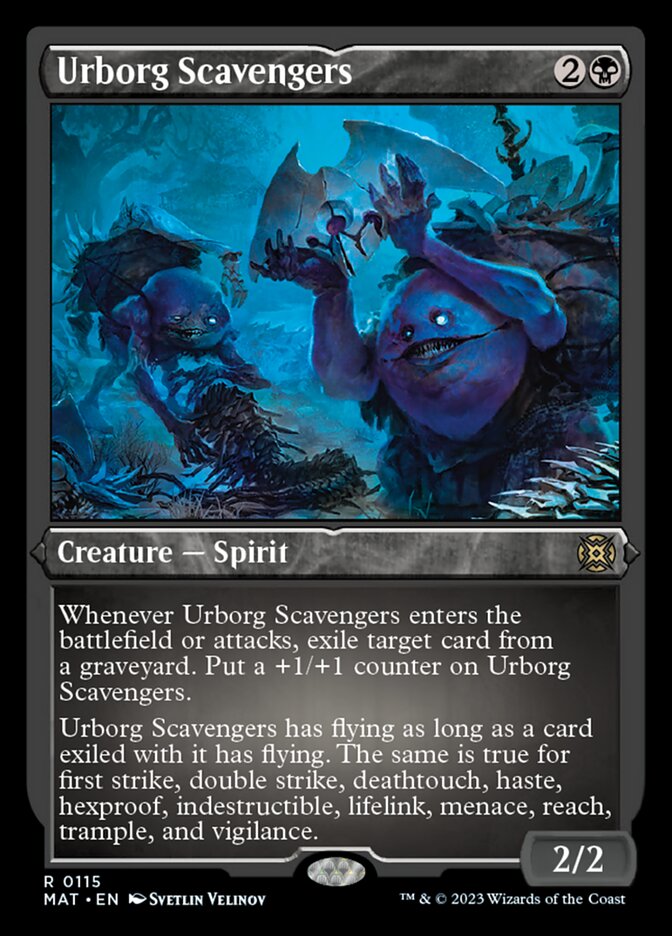 Urborg Scavengers (Foil Etched) [March of the Machine: The Aftermath] | GnG Games