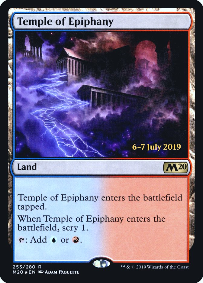 Temple of Epiphany  [Core Set 2020 Prerelease Promos] | GnG Games