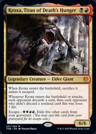 Kroxa, Titan of Death's Hunger [Theros Beyond Death] | GnG Games