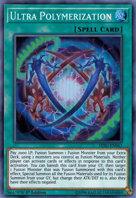 Ultra Polymerization [HISU-EN043] Super Rare | GnG Games