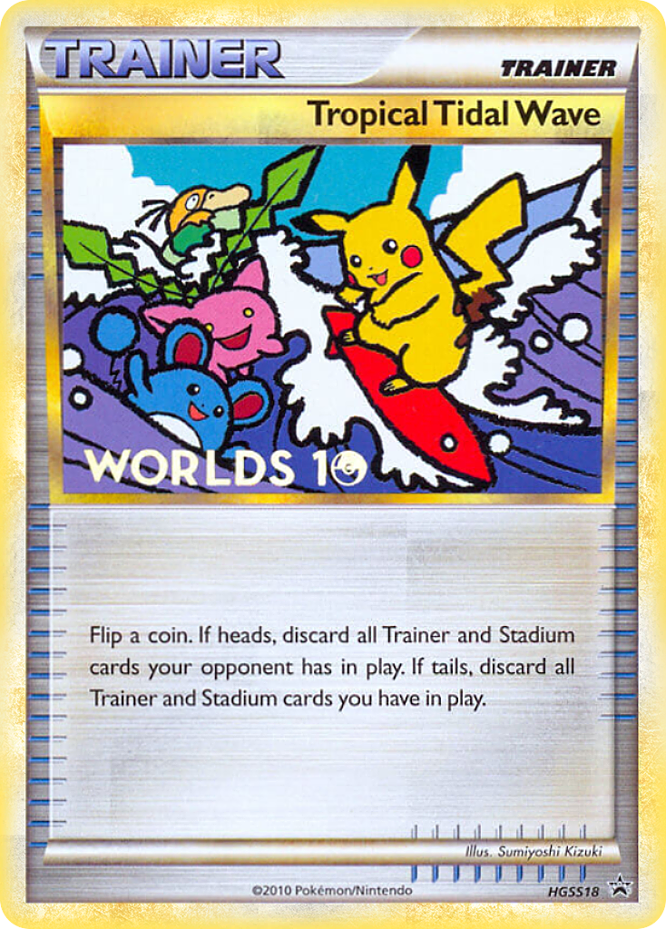 Tropical Tidal Wave (HGSS18) [HeartGold & SoulSilver: Black Star Promos] | GnG Games