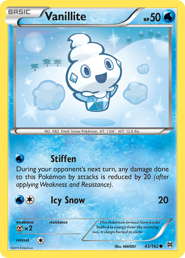 Vanillite (43/162) [XY: BREAKthrough] | GnG Games