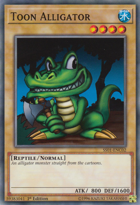 Toon Alligator [SS01-ENC02] Common | GnG Games