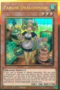 Parlor Dragonmaid [MAGO-EN023] Gold Rare | GnG Games