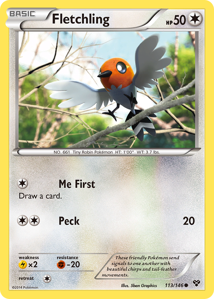 Fletchling (113/146) [XY: Base Set] | GnG Games