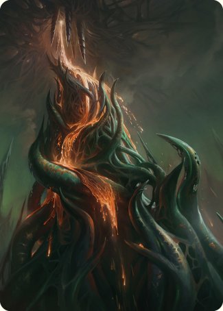 Copperline Gorge Art Card [Phyrexia: All Will Be One Art Series] | GnG Games