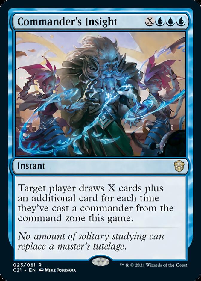 Commander's Insight [Commander 2021] | GnG Games