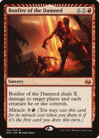 Bonfire of the Damned [Modern Masters 2017] | GnG Games