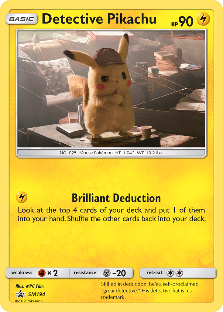 Detective Pikachu (SM194) [Sun & Moon: Black Star Promos] | GnG Games