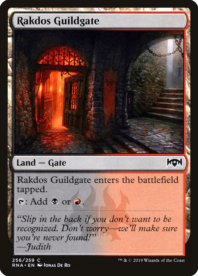 Rakdos Guildgate (256/259) [Ravnica Allegiance] | GnG Games