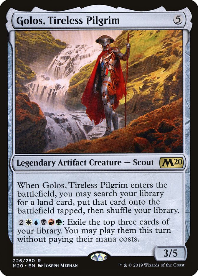 Golos, Tireless Pilgrim [Core Set 2020] | GnG Games