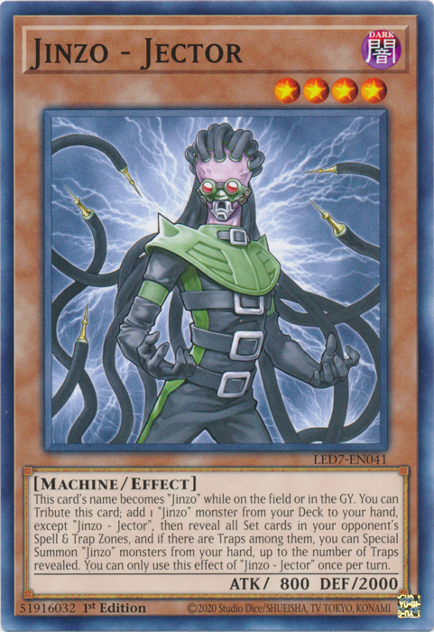 Jinzo - Jector [LED7-EN041] Common | GnG Games