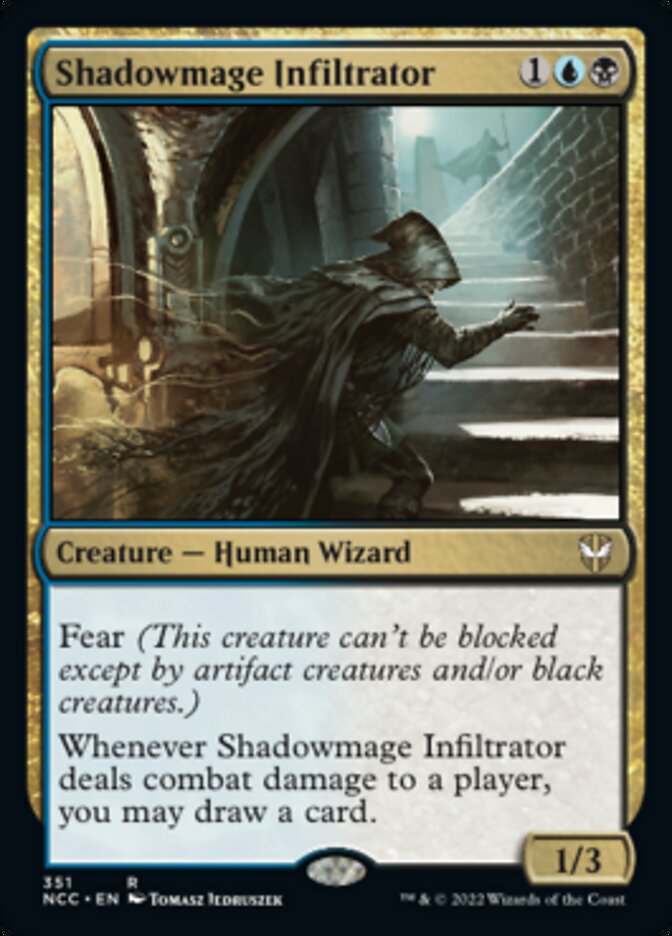 Shadowmage Infiltrator [Streets of New Capenna Commander] | GnG Games