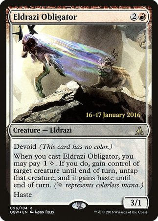 Eldrazi Obligator [Oath of the Gatewatch Promos] | GnG Games