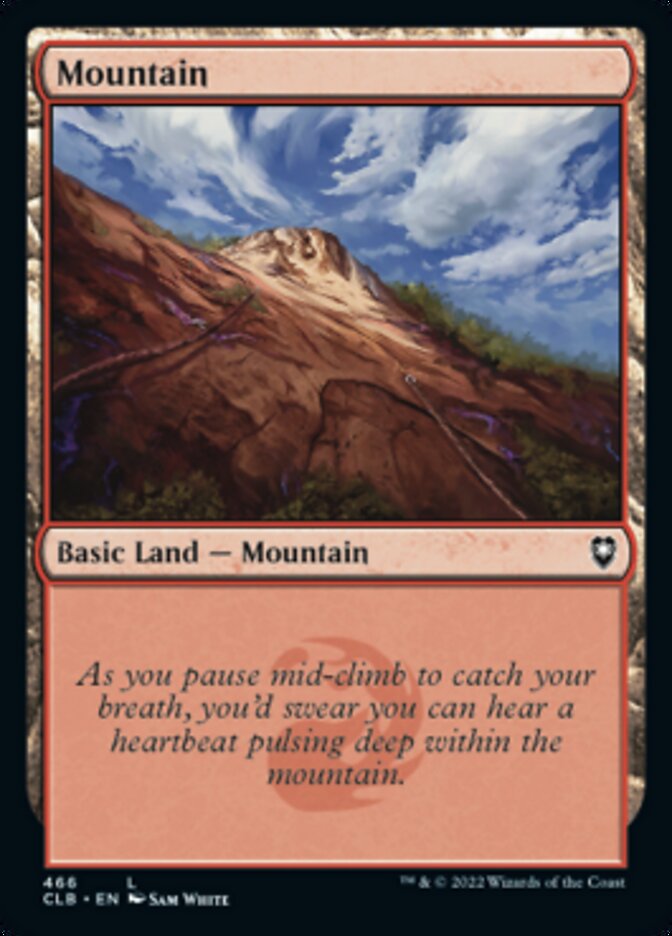 Mountain (466) [Commander Legends: Battle for Baldur's Gate] | GnG Games