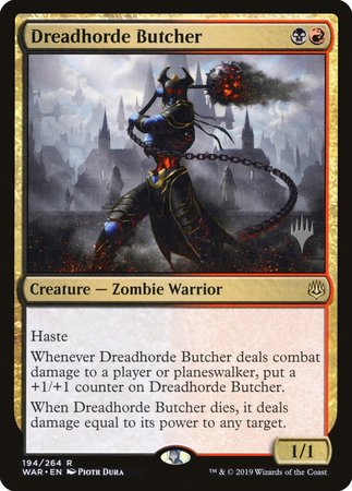 Dreadhorde Butcher [War of the Spark Promos] | GnG Games