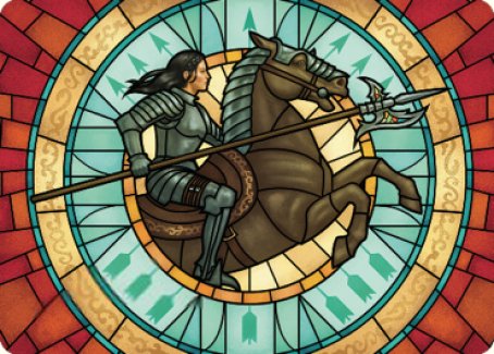 Tori D'Avenant, Fury Rider Art Card [Dominaria United Art Series] | GnG Games