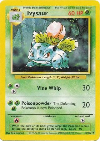 Ivysaur (30/102) [Base Set Unlimited] | GnG Games