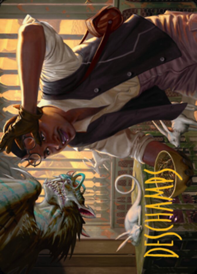 Bennie Bracks, Zoologist Art Card (Gold-Stamped Signature) [Streets of New Capenna Art Series] | GnG Games