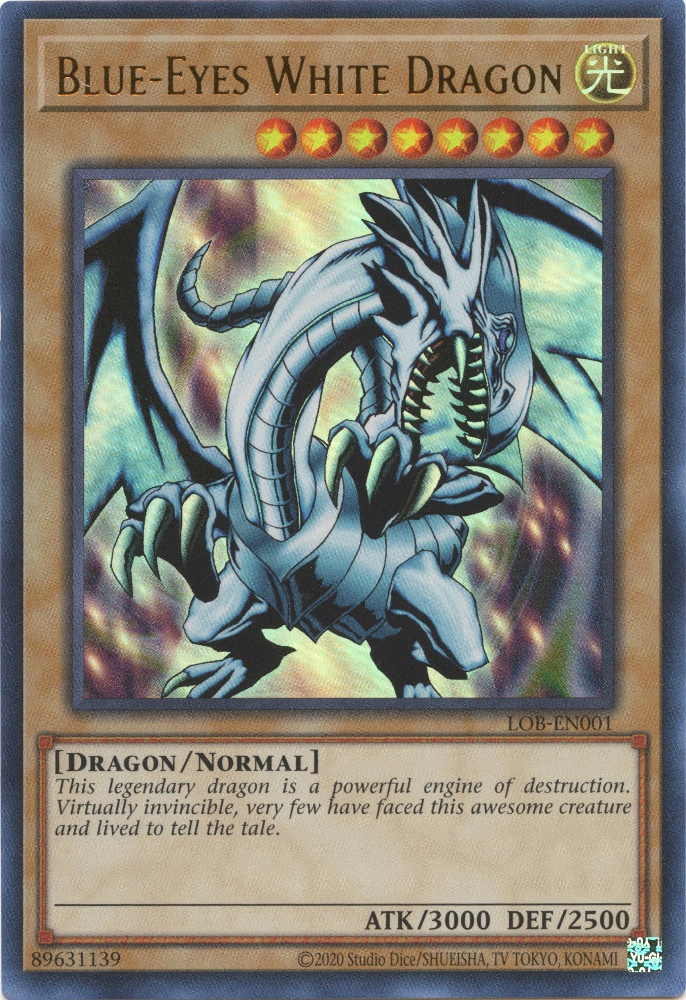 Blue-Eyes White Dragon (25th Anniversary) [LOB-EN001] Ultra Rare | GnG Games