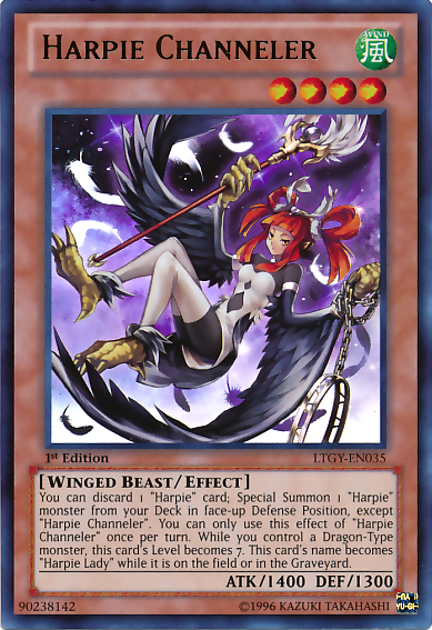 Harpie Channeler [LTGY-EN035] Ultra Rare | GnG Games